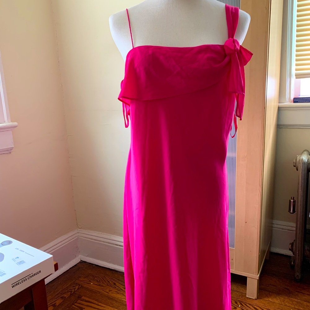 Beautiful pink casual dress